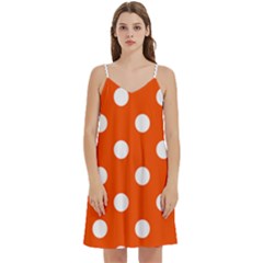 Mini Camis Dress With Pockets 