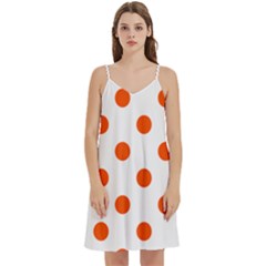 Mini Camis Dress With Pockets 