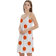 Mini Camis Dress With Pockets 