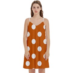 Mini Camis Dress With Pockets 