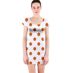 Short Sleeve Bodycon Dress Front