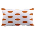 Polka Dots - Burnt Orange on White Samsung Note 4 Hardshell Back Case