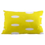 Polka Dots - White on Canary Yellow Samsung Galaxy Note 4 Case (Black)