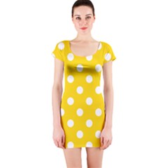 Short Sleeve Bodycon Dress Front