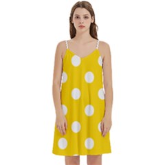 Mini Camis Dress With Pockets 