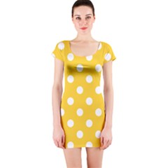 Short Sleeve Bodycon Dress Front