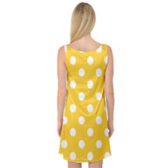 Sleeveless Satin Nightdress Back