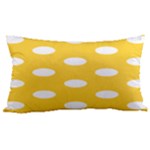 Polka Dots - White on Banana Yellow Samsung Note 4 Hardshell Back Case