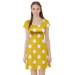 Short Sleeve Skater Dress Front