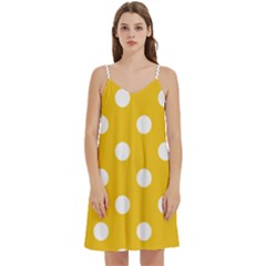 Mini Camis Dress With Pockets 