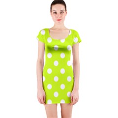 Short Sleeve Bodycon Dress Front