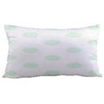 Polka Dots - Pale Green on White Samsung Note 4 Hardshell Back Case