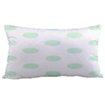 Polka Dots - Pastel Green on White Samsung Note 4 Hardshell Back Case