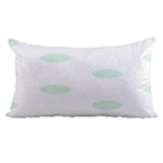 Polka Dots - Pastel Green on White Samsung Galaxy Note 4 Case (White)