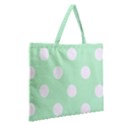 Zipper Large Tote Bag 