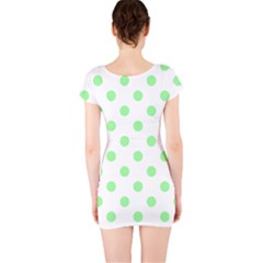 Short Sleeve Bodycon Dress Back