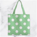 Zipper Grocery Tote Bag 
