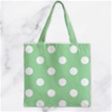 Zipper Grocery Tote Bag 