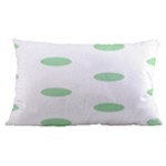 Polka Dots - Celadon Green on White Samsung Galaxy Note 4 Case (Black)