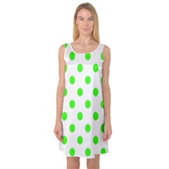 Sleeveless Satin Nightdress 