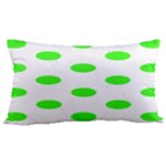 Polka Dots - Neon Green on White Samsung Note 4 Hardshell Back Case
