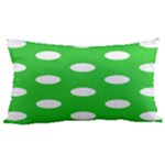 Polka Dots - White on Lime Green Samsung Note 4 Hardshell Back Case