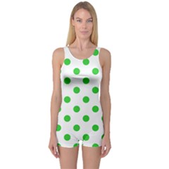 One Piece Boyleg Swimsuit 