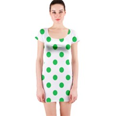 Short Sleeve Bodycon Dress Front