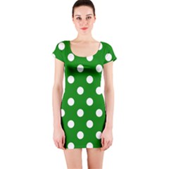 Short Sleeve Bodycon Dress Front