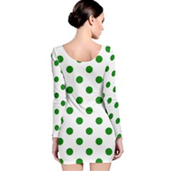 Long Sleeve Velvet Bodycon Dress 