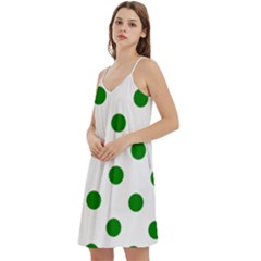 Mini Camis Dress With Pockets 
