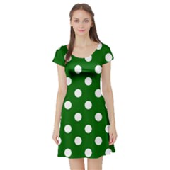 Short Sleeve Skater Dress Front