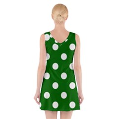 V-Neck Sleeveless Dress 