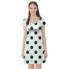 Short Sleeve Skater Dress Front