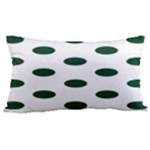 Polka Dots - Forest Green on White Samsung Note 4 Hardshell Back Case