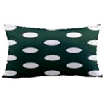 Polka Dots - White on Deep Green Samsung Note 4 Hardshell Back Case