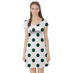 Short Sleeve Skater Dress Front