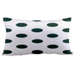 Polka Dots - Deep Green on White Samsung Note 4 Hardshell Back Case