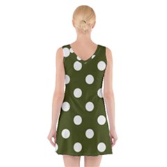 V-Neck Sleeveless Dress 