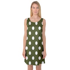 Sleeveless Satin Nightdress 