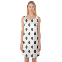 Sleeveless Satin Nightdress 