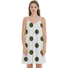 Mini Camis Dress With Pockets 