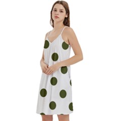 Mini Camis Dress With Pockets 