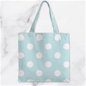 Zipper Grocery Tote Bag 