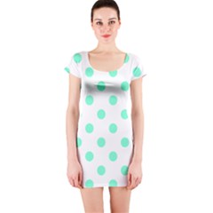 Short Sleeve Bodycon Dress Front