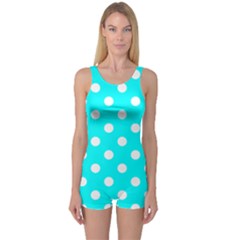 One Piece Boyleg Swimsuit 