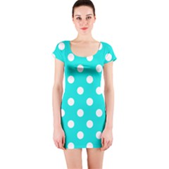 Short Sleeve Bodycon Dress Front