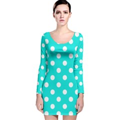 Long Sleeve Velvet Bodycon Dress 