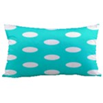 Polka Dots - White on Bright Turquoise Samsung Note 4 Hardshell Back Case