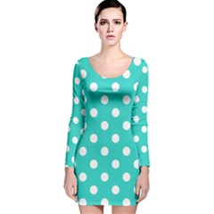 Long Sleeve Velvet Bodycon Dress 